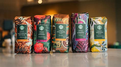 Así Son Los Nuevos Packagings De Café En Grano De Starbucks La