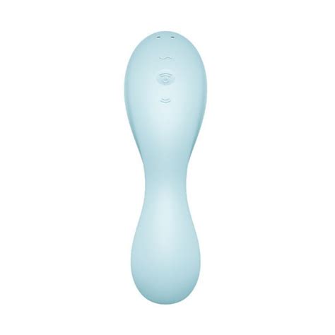 Vibrador Curvy Trinity Satisfyer Azul Coisas De Homem