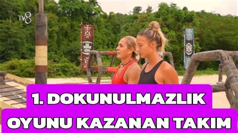 Survivor All Star 2024 1 Dokunulmazlık Oyunu Kazanan Takım YouTube