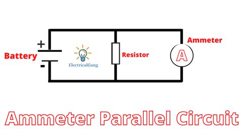 ammeter circuit diagram - Wiring Diagram and Schematics