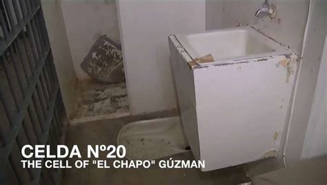 Joaquin 'El Chapo' Guzman's prison cell and escape route