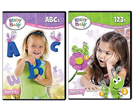 Brainy Baby ABCs and 123s DVD Deluxe Edition Set of 2 -- Read more reviews of the product by ...