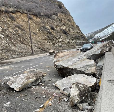 Rocks on the road near Vail, Wolcott cause Wednesday I-70 closures ...