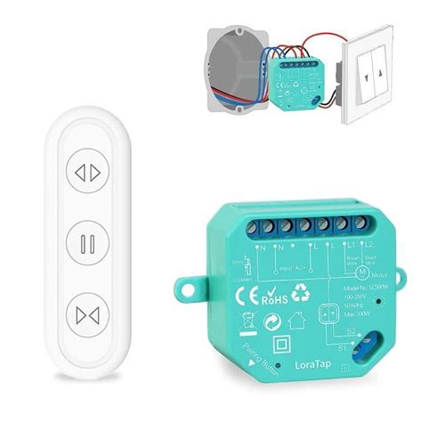 Loratap Module Volet Roulant Sans Fil Avec Rf T L Commande Emetteur