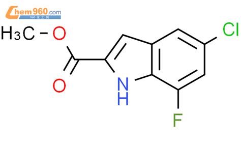 5 氯 7 氟 1h 吲哚 2 甲酸乙酯「cas号：1255098 87 3」 960化工网