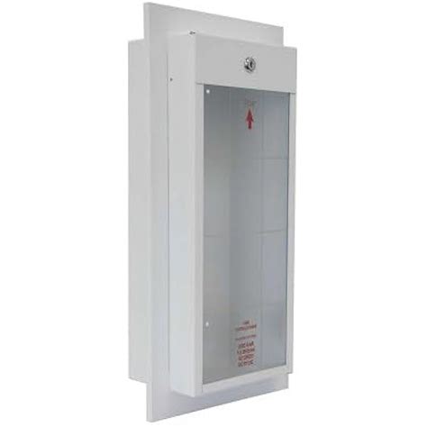 Williams Brothers C999 10lb Surface Mounted Classic Series Fire Extinguisher Cabinet White