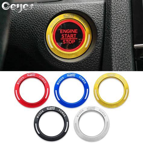 Ceyes Car Styling For Honda Mugen For Civic Car Engine Start Stop