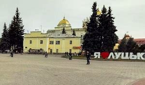 Map of Lutsk, Ukraine. Streets, neighborhoods and sights of Lutsk, Ukraine.