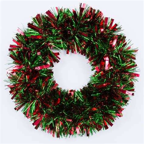 Christmas Tinsel Wreath