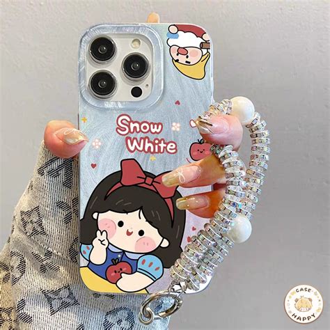 เคส Infinix Smart 7 Hot 30i Tecno Spark Go 2023 POP 7 Note 30 Pro การตนสโนวไวทสขาวนารก