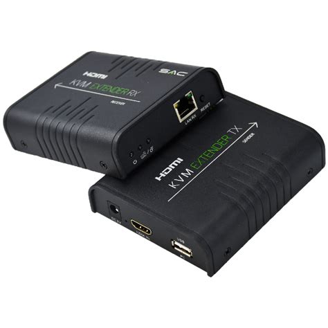 M Kvm Hdmi Extender Over Lan Via Cat