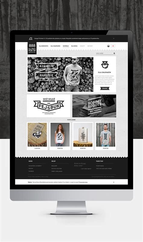 Sklep RUNO Manufaktura on Behance