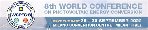 8th World Conference On Photovoltaic Energy Conversion WCPEC 8 Pv