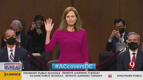 Amy Coney Barrett Sworn In As Supreme Court Justice