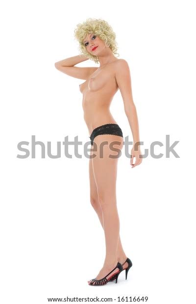 Portrait Nude Girl Green Eyes On Stock Photo Shutterstock