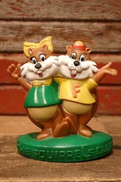 Ct 230414 22 First Community Bank The Squirrels Club 1980s Plastic