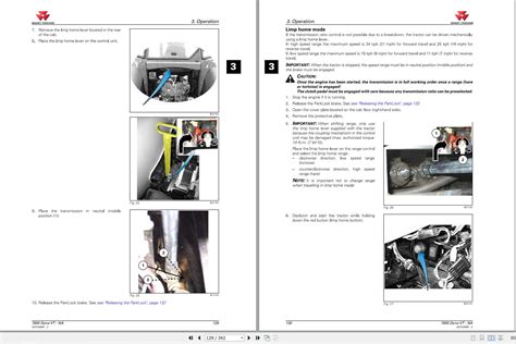 Massey Ferguson Tractor Mf Series Operator Manual M Auto