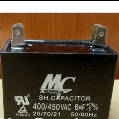 Jual Kapasitor Capacitor Ac Uf Uf Volt V Vac Vac Kotak