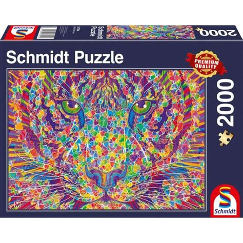 Comprar Puzzle Schmidt Tigre salvaje de corazón de 2000 piezas 57394