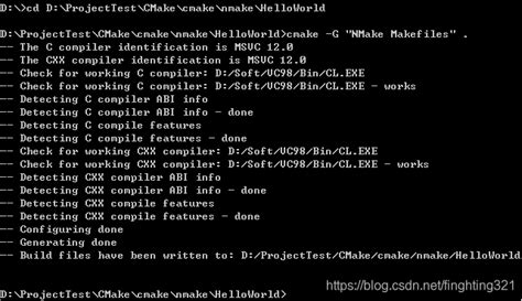 Windows下CMake安装使用 windows cmake安装 CSDN博客