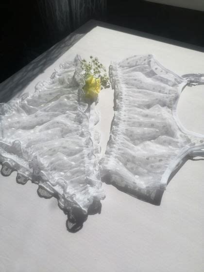 Кружевной комплект нижнего белья ручной работы в магазине Annion Lingerie на Ламбада маркете