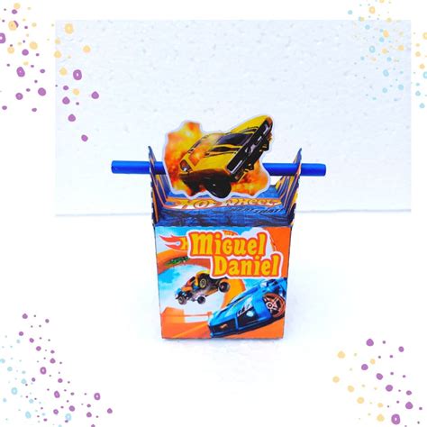 Kit Lembrancinhas Personalizadas Hot Wheels No Elo Joli Ateli Criativo B