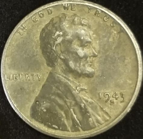 1943 S Over S Lincoln Steel Wheat Cent Penny Repunched Mintmark EBay