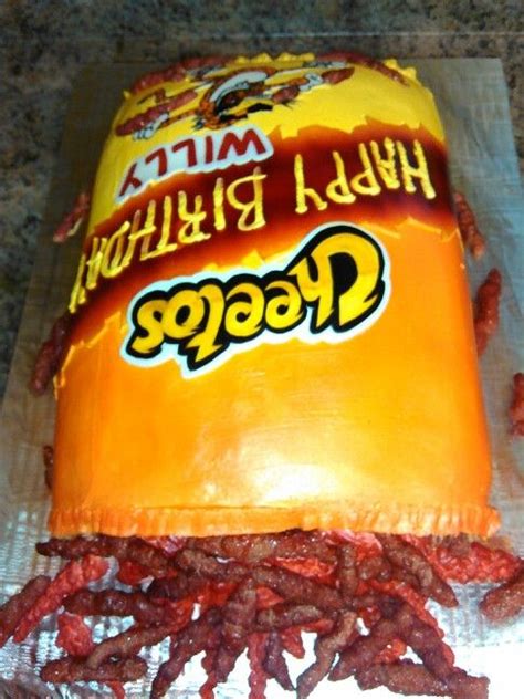 7 Best Flaming Hot Cheetos Bag Cake Images On Pinterest Bag Cake Cheetos And Anniversary Ideas