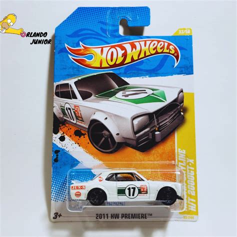 Nissan Skyline H T Gt X Hot Wheels Carrinho Miniatura Mainline Shopee Brasil
