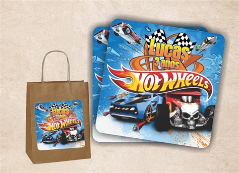 Adesivo Sacola Hot Wheels Elo Produtos Especiais