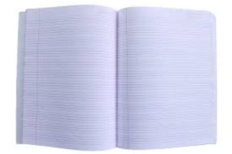 Red & Blue Line Four Lined School Notebook Hard Binding at Best Price ...