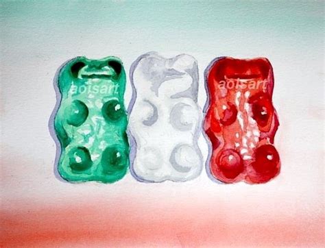 Gummy Bear Painting at PaintingValley.com | Explore collection of Gummy Bear Painting