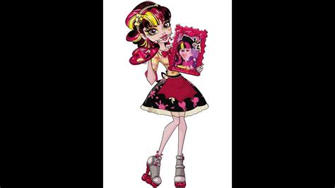 Обзор на куклу монстер хай Дракулаура арт класс - YouTube