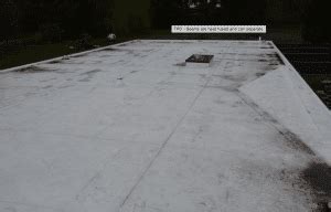 TPO Roofing Membrane Seams - Flat Roof Repair