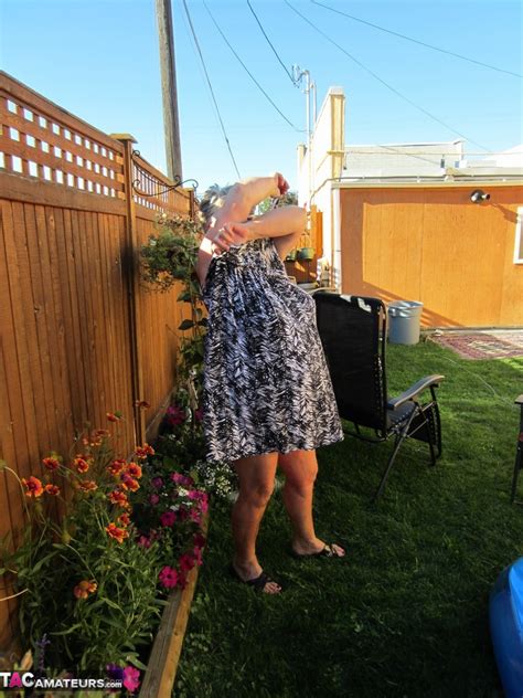 Fatty Mature Granny Girdle Goddess Peels To Enjoy Wading Pool Skinny Dip CoedCherry