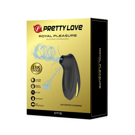 Pretty Love Succionador Gold Royal Pleasure Placeres Sex Shop Mendoza