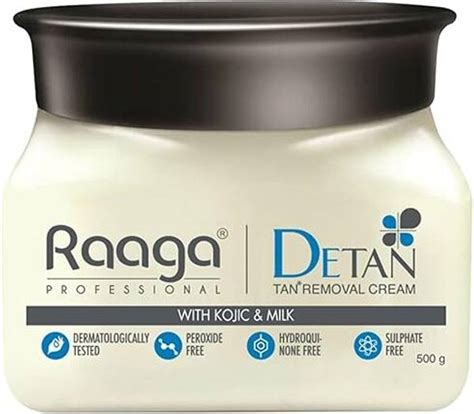 foxy ragga de tan face pack kojic lactic acid arbutin