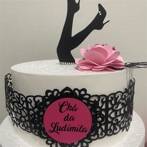 Arquivo de Corte Topo de Bolo Chá de Lingerie Elo