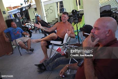 Capt Brian Reinfandt Talks With Workers As They Plan Their Next Step