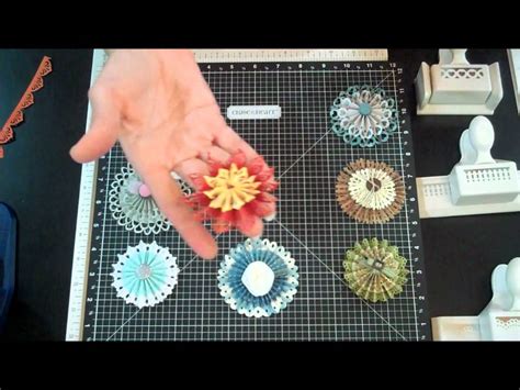 Paper Edger Punches Create Beautiful Flowerswmv Youtube