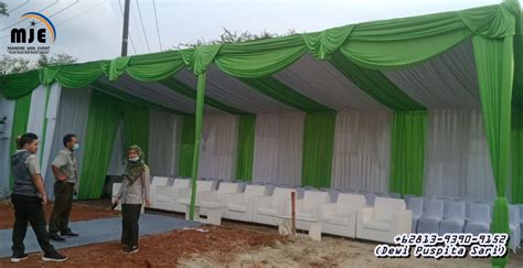 Sewa Tenda Konvensional Serut Kawasan Industri Gobel Bekasi Jabar