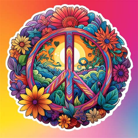 Peace Sign Decal - Etsy 