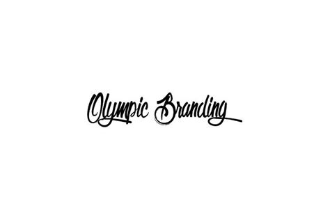 Olympic Branding Font - Free Font Download