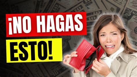 8 HÁBITOS que te MANTIENEN POBRE Deja de Hacer esto Ahora YouTube