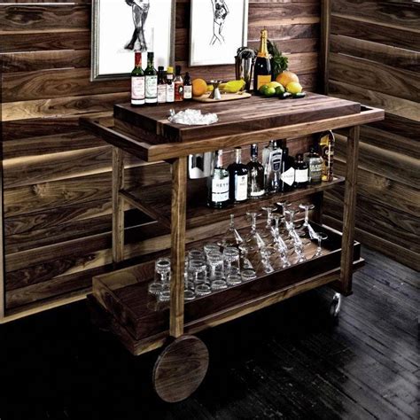 Bar Cart No. 1 в 2020 г | Барные тележки, Шебби шик декор, Столики