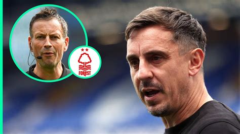 Nottingham Forest Mark Clattenburg Hits Back After Gary Neville Calls