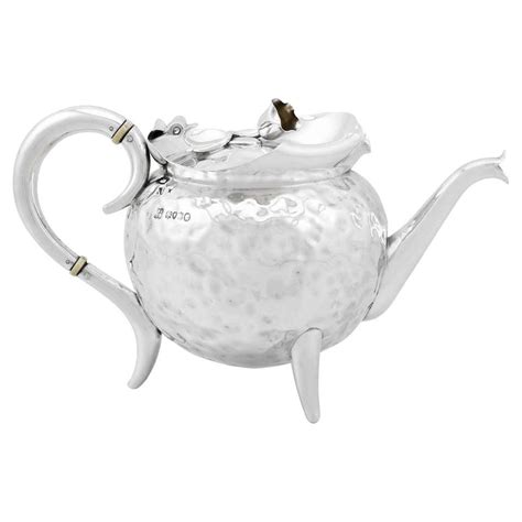 Antique Victorian Sterling Silver Teapot For Sale At 1stdibs