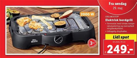 Elektrisk Bordgrill Tilbud Hos Lidl