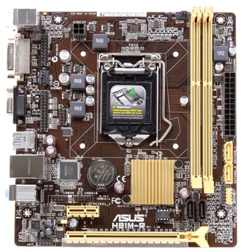 Характеристики материнской платы ASUS H81M-R