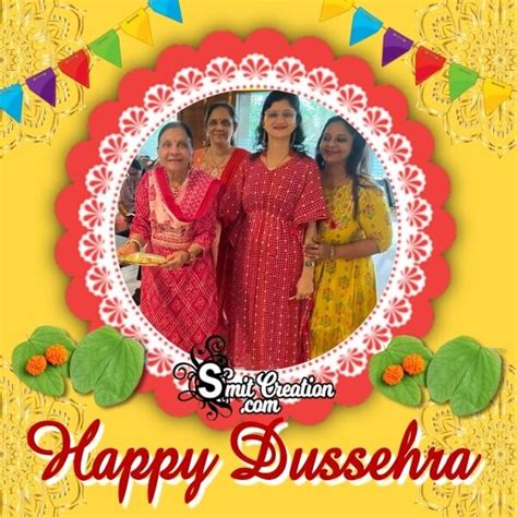 Dussehra Creative Photo Frames Smitcreation